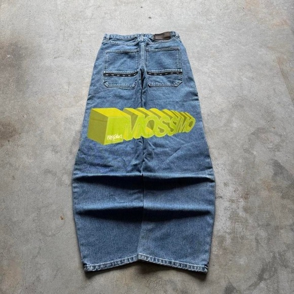 Mossimo Denim Other - Baggy Mossimo Big Pocket Jnco Styl Y2k Vintage Denim Jeans 30x32